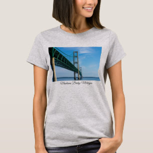 Le long du T-shirt du pont Mackinac