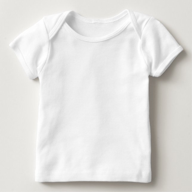 Le long T-shirt do-it-yourself de douille de bébé (Devant)