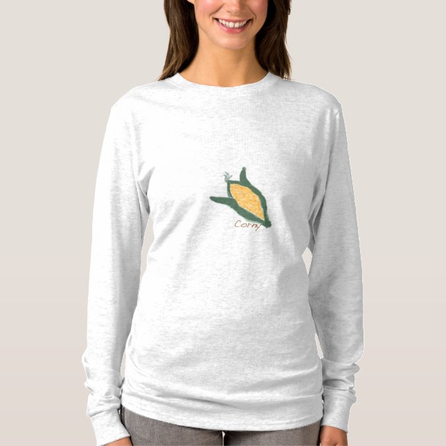 Le long T-shirt gainé des femmes bébêtes (Devant)