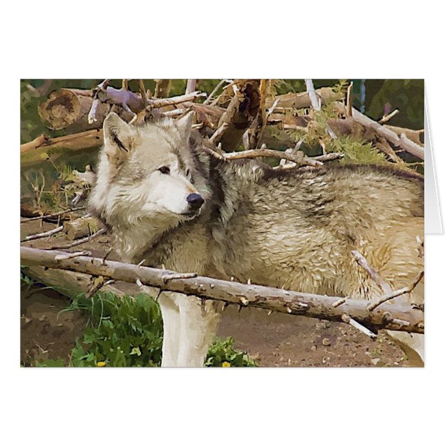 Le loup (Devant Horizontal)