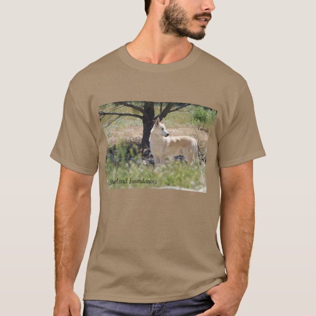 Le loup en T-shirt sauvage (Devant)