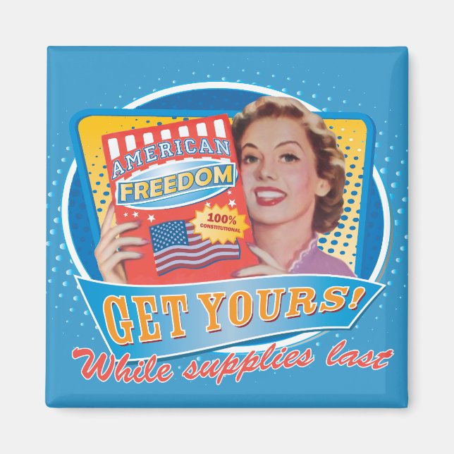 Le Magnet de la liberté américaine (Devant)