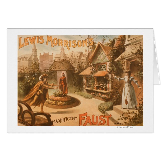 Le Magnifique Faust Theatre de Lewis Morrison (Devant horizontal)