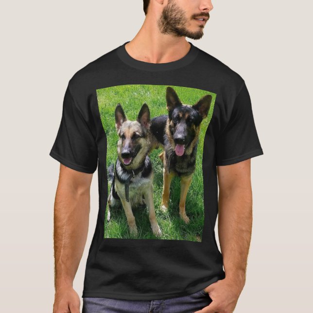 LE MAJESTIQUE T-shirt SHEPHERD ALLEMAND (Devant)