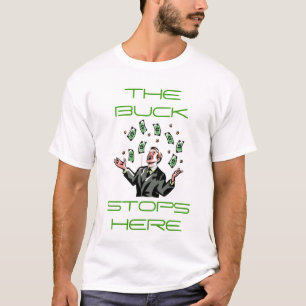 Le mâle arrête ici le T-shirt