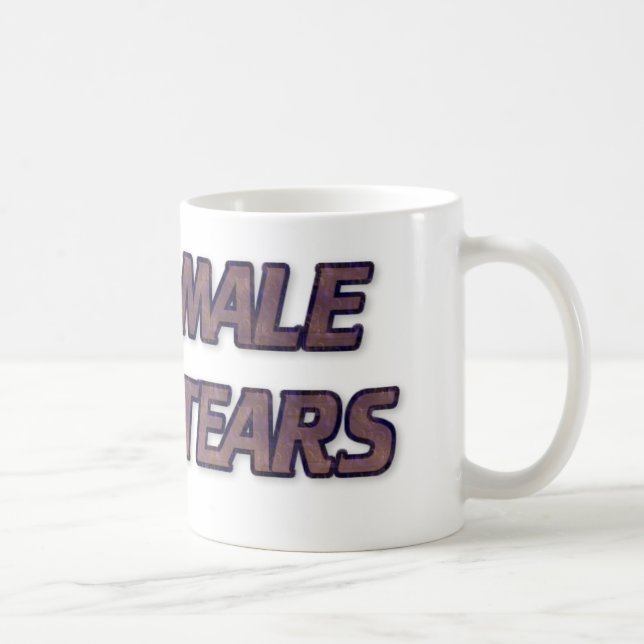 Le mâle déchire la tasse de café (Droite)
