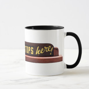 Le mâle s'arrête ici ! - Tasse