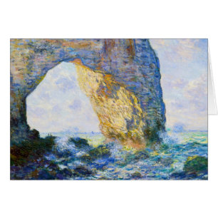 Le Manneport, voûte de roche à l'ouest d'Etretat