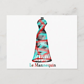 Le Mannequin Postkarte
