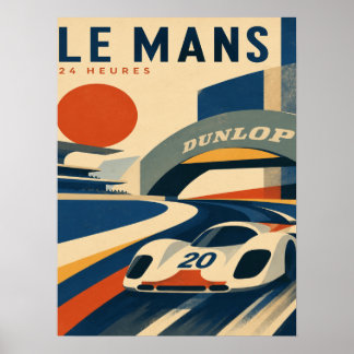 Le Mans 24 Stunden Poster