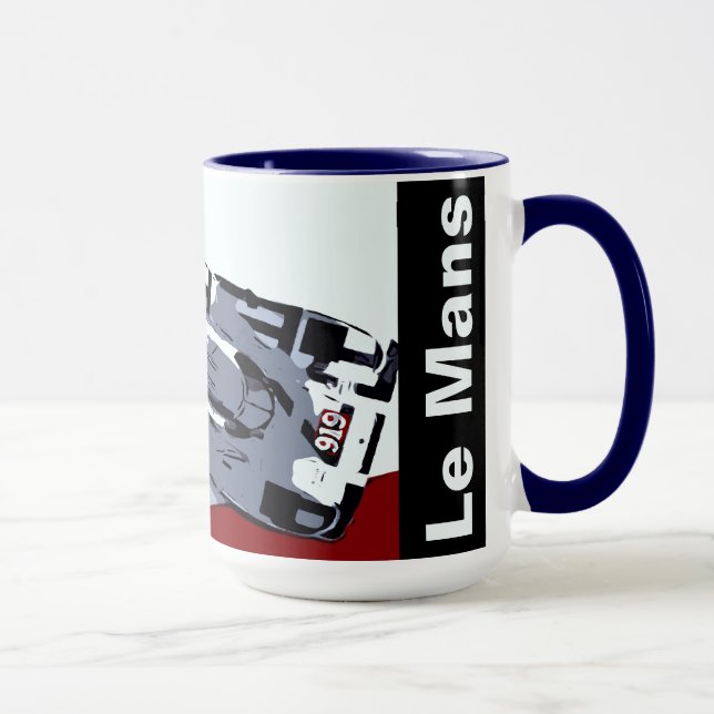 Le Mans HAT TRICK Tasse (Rechts)