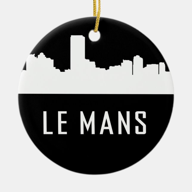 Le Mans Keramik Ornament (Vorne)