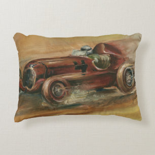 Le Mans Racecar durch Ethan Harper Zierkissen