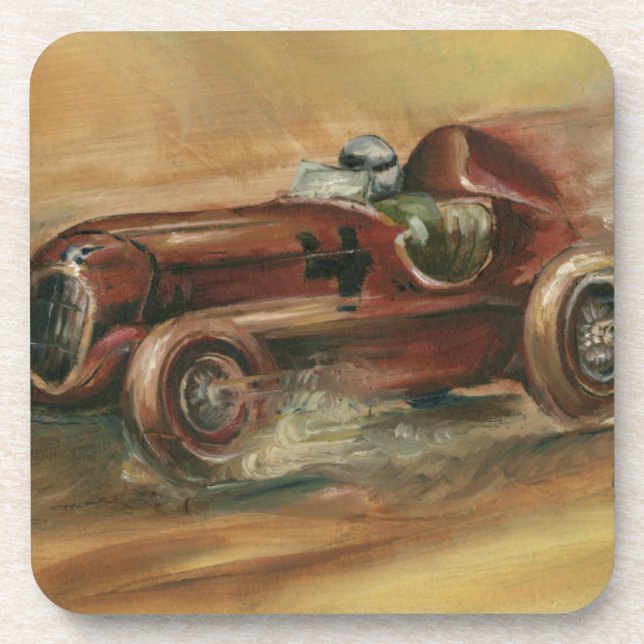 Le Mans Racecar von Ethan Harper Getränkeuntersetzer (Vorderseite)