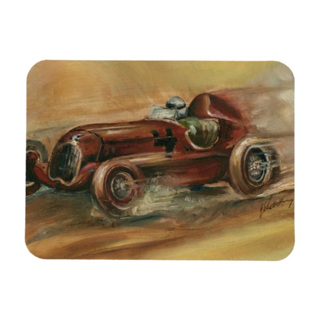Le Mans Racecar von Ethan Harper Magnet (Horizontal)