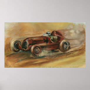 Le Mans Racecar von Ethan Harper Poster