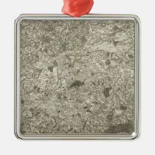 Le Mans Silbernes Ornament