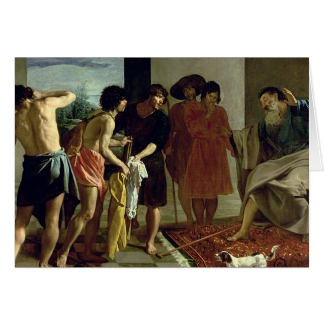 Le manteau de Joseph, 1630 (Devant horizontal)