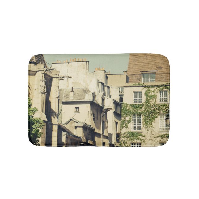 Le Marais in Paris, Frankreich, idyllische Badematte (Vorderseite)