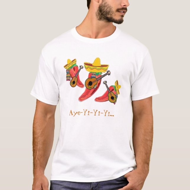 Le mariachi mexicain réunissent le T-shirt (Devant)