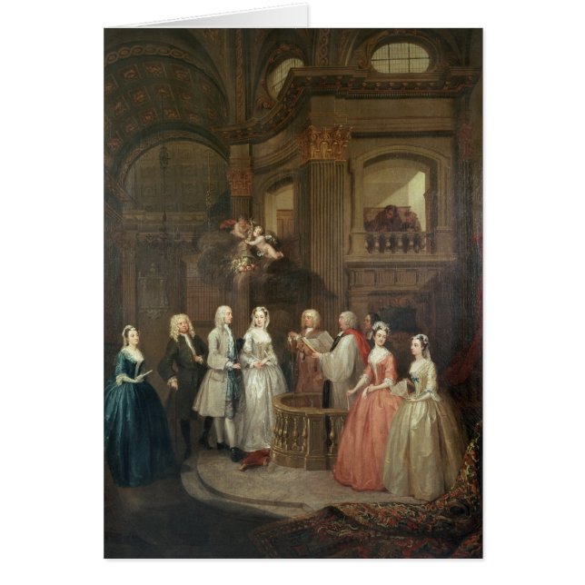 Le mariage de Stephen Beckingham et de Mary Cox (Devant)