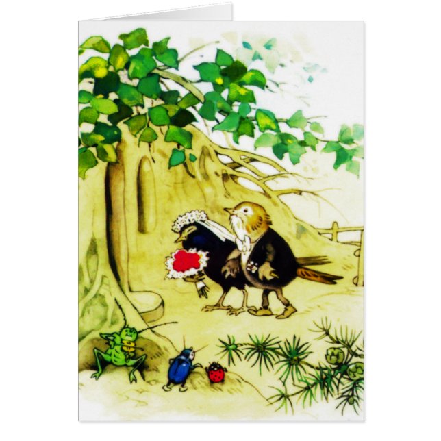 Le mariage d'oiseau (Devant)