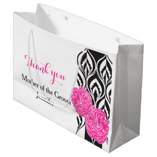 Le mariage luxe moderne toilette le sac de cadeau