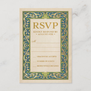 Le mariage RSVP carde la collection lumineuse par
