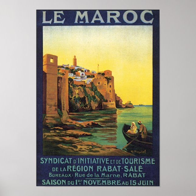 Le Maroc Poster (Vorne)
