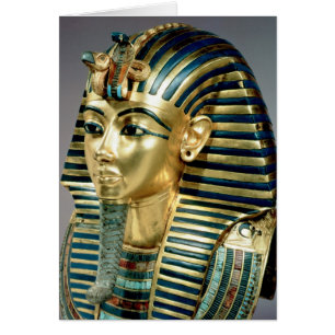 Le masque funéraire en or, du tombeau de Toutankha