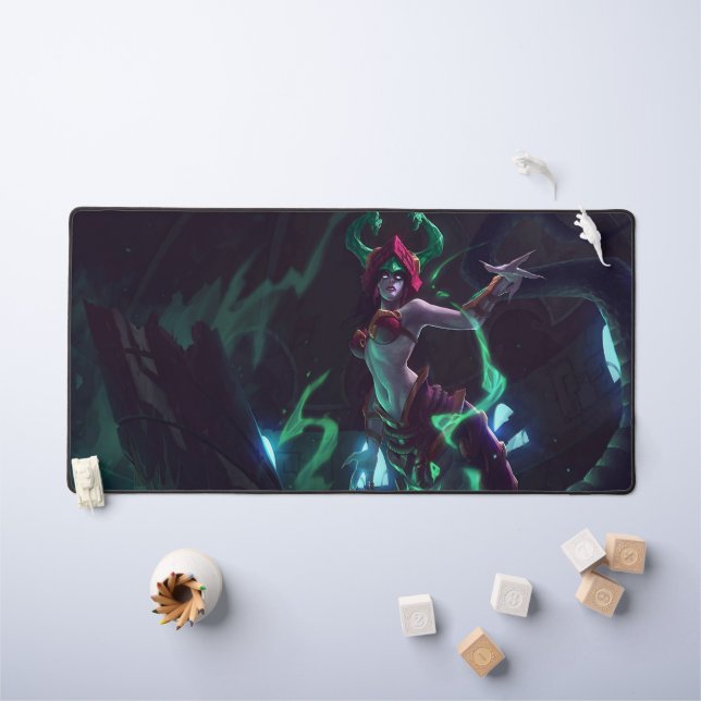 Le Mat du bureau de jeux Embrasé du Serpent | Vent (Tableau pour enfants)