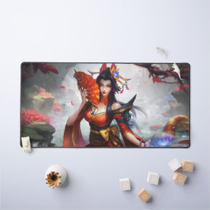 Le Mat du bureau de jeux Embrasé du Serpent   Vent