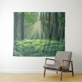 "Le matin a cassé" Grande Tapisserie