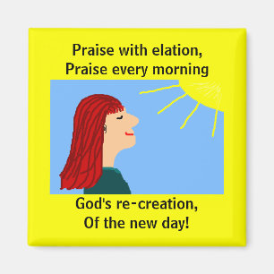 Le MATIN S'EST CASSÉ - aimant