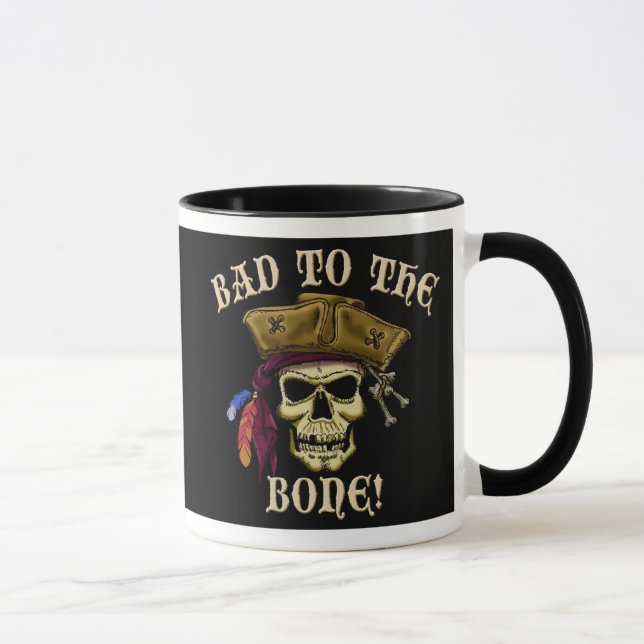 Le mauvais dans la tasse d'os (Droite)