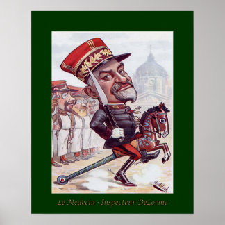 Le Medecin Inspecteur Edmond Delorme~Pulmonologe Poster