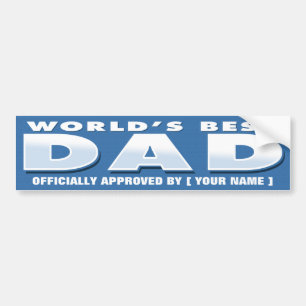 Le meilleur autocollant du papa du monde