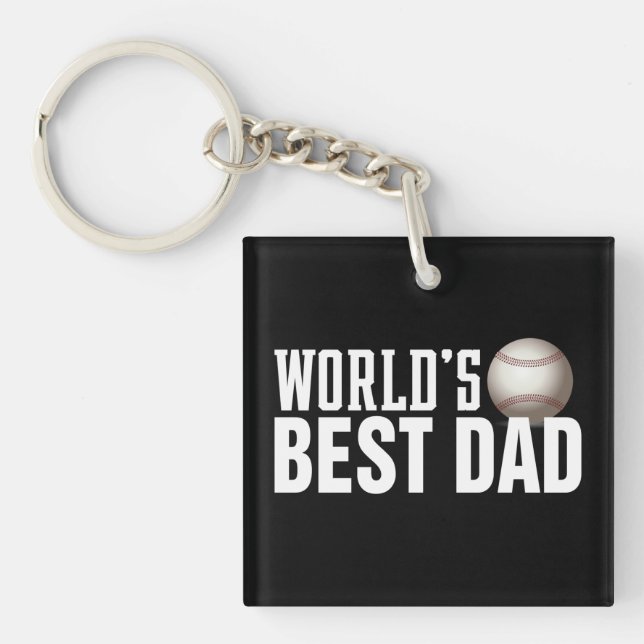 Le meilleur baseball de typographie papa du monde  (Devant)
