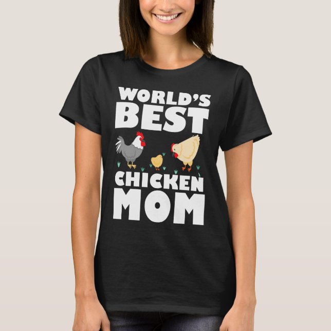 Le Meilleur cadeau de t-shirts pour maman poulet d (Devant)