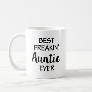 Le meilleur cadeau drôle de tante de tasse de