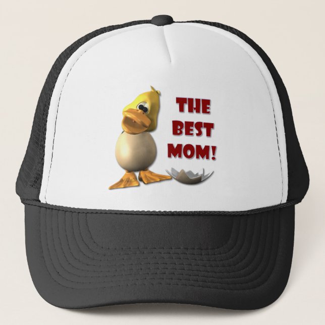 Le meilleur casquette de canard de maman (Devant)