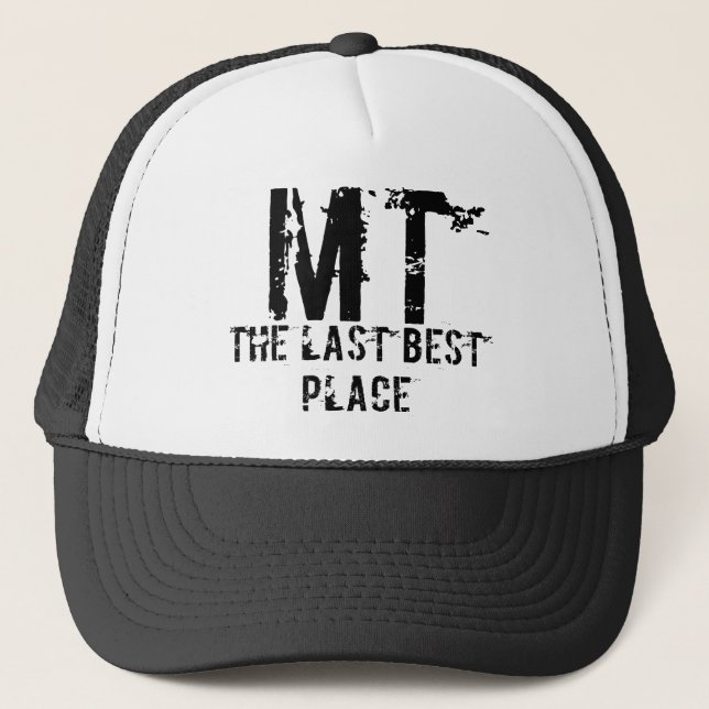 Le meilleur casquette d'endroit du Montana (Devant)