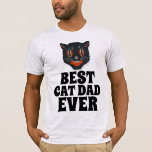 LE MEILLEUR CHAT PÈRE JAMAIS LES T-shirts HOMMES