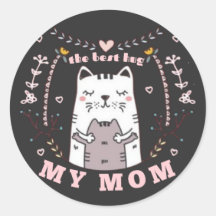 Le meilleur étreinte de ma mère Sticker