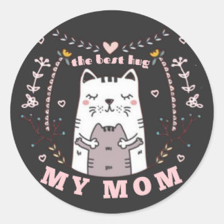Le meilleur étreinte de ma mère Sticker