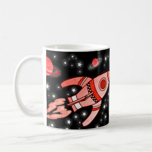 "Le meilleur fils de l'univers" mug rouge noir