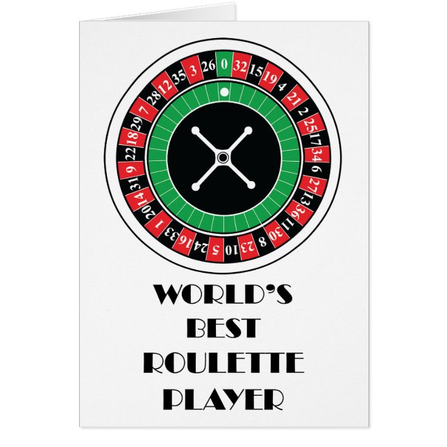 Le meilleur joueur de la roulette du monde (Devant)