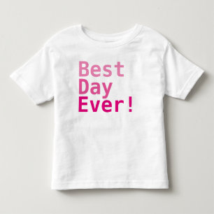 Le meilleur jour jamais ! T-shirt fin du Jersey