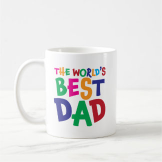 Le meilleur papa du monde sur la tasse