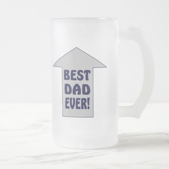 LE MEILLEUR PAPA JAMAIS ! Beer Mug (Droit)